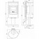 Печь на дровах Dovre ASTRO 3MF/P