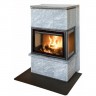 Печь-камин на дровах Dovre 2575CBS3/SCB