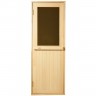 Стеклянная дверь для сауны Tesli MAX  67,8x188