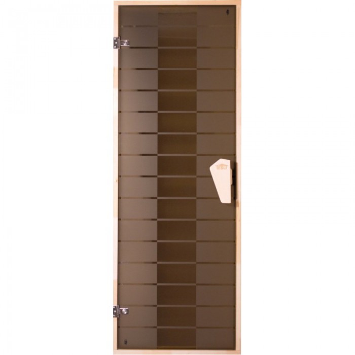 Стеклянная дверь для сауны Tesli Plaza 67,8x188